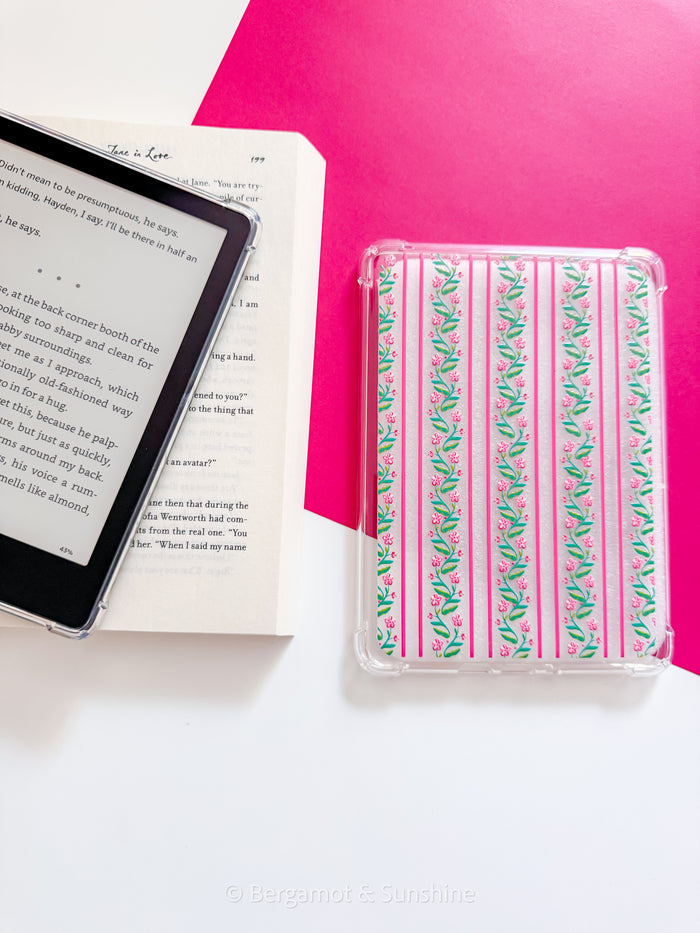 Vertical Bloom Kindle Paperwhite Case – Floral E-Reader Cover