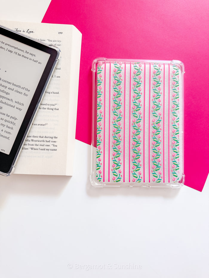 Vertical Bloom Kindle Paperwhite Case – Floral E-Reader Cover