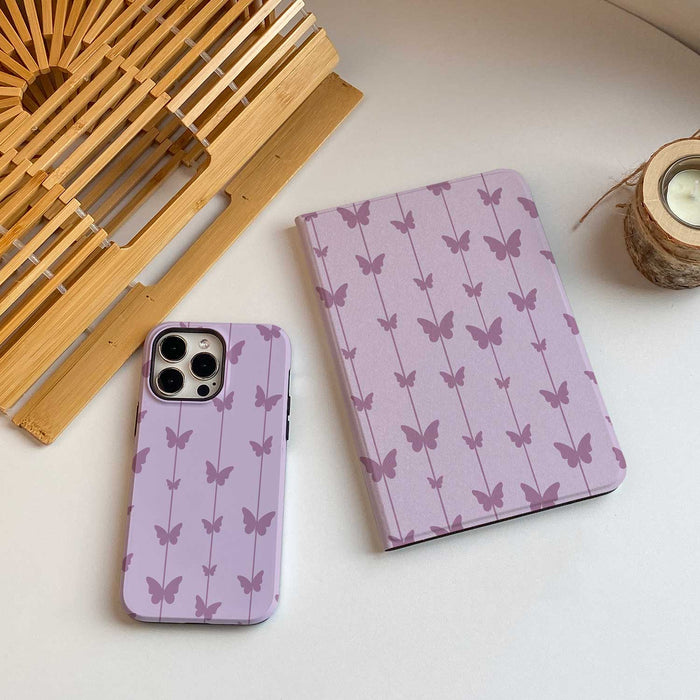 Violet Butterfly iPad Case