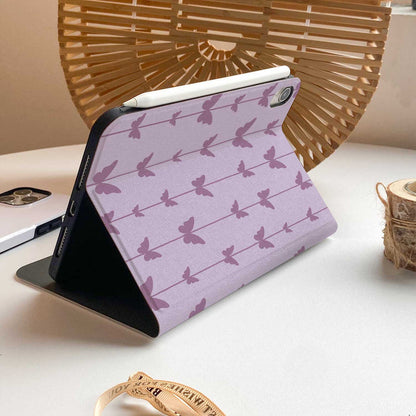 Violet Butterfly iPad Case