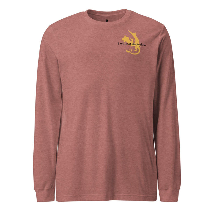 Violet Sorrengail Dragon Relic Long Sleeve T-shirt - The Bean Workshop - fourth wing, long sleeve, rebecca yarros, violet sorrengail
