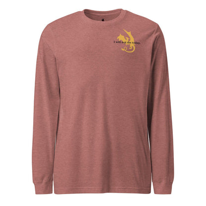 Violet Sorrengail Dragon Relic Long Sleeve T-shirt - The Bean Workshop - fourth wing, long sleeve, rebecca yarros, violet sorrengail