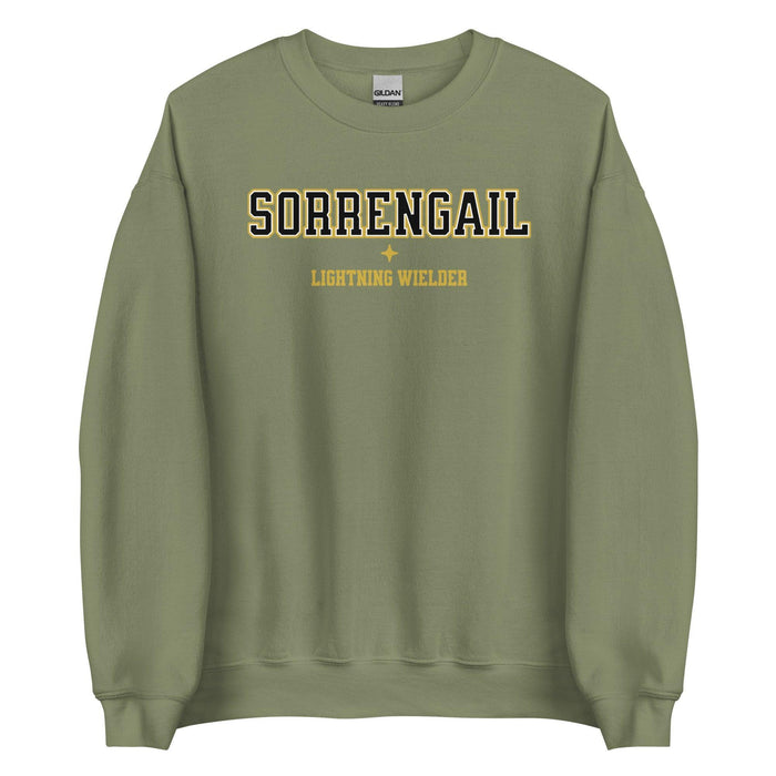 Violet Sorrengail Lightning Wielder Sweatshirt - The Bean Workshop - fourth wing, rebecca yarros, sweatshirt, violet sorrengail