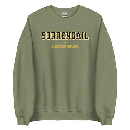 Violet Sorrengail Lightning Wielder Sweatshirt - The Bean Workshop - fourth wing, rebecca yarros, sweatshirt, violet sorrengail