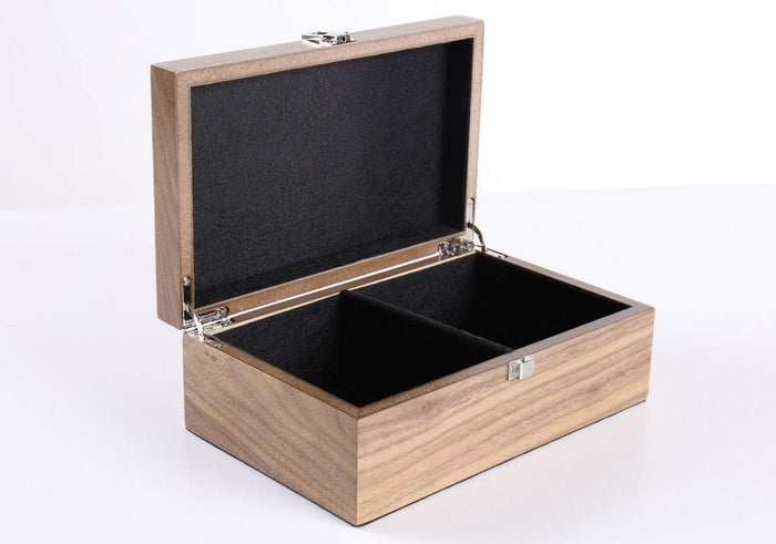 Walnut Storage Box (for most pieces up to 3.75") - Box - Chess-House