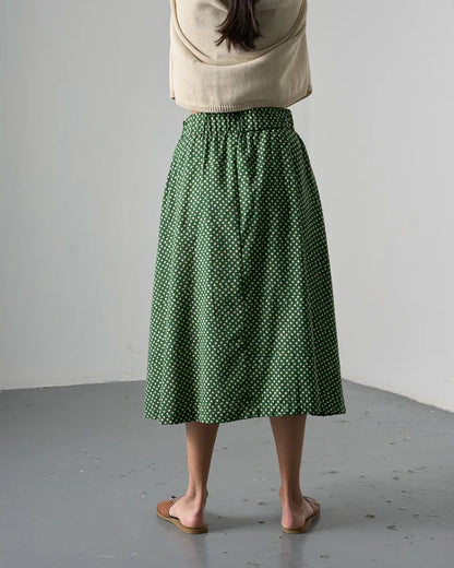 Wander Midi Dot Skirt