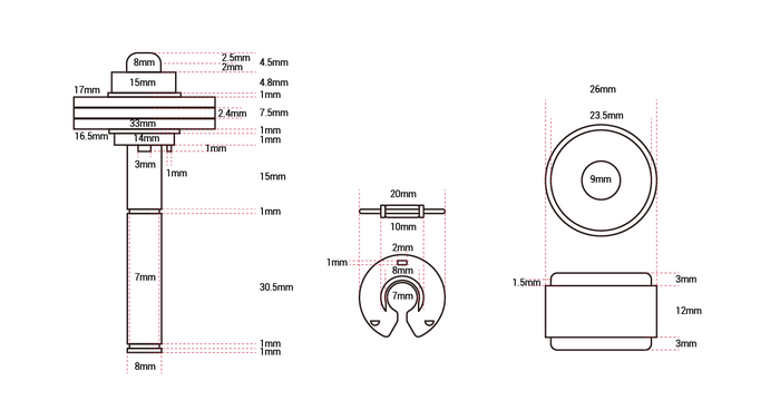 Water Level Monitoring Sensor w/Float Switch