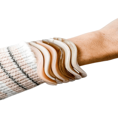 Pine+Poppy Wavy Bangle - Build a Stack
