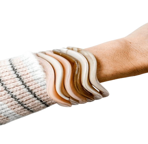 Pine+Poppy Wavy Bangle - Build a Stack