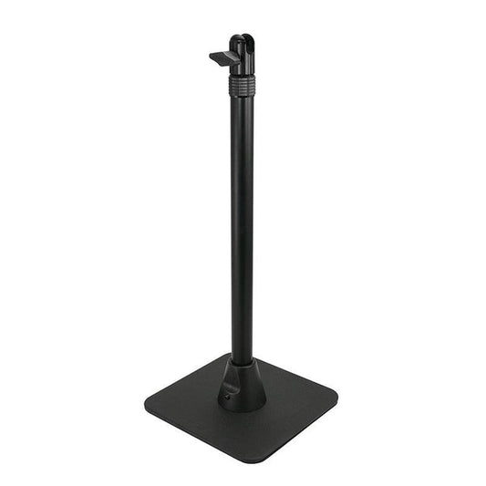 A weighted base and pole for converting CLAMPRV29 and CLAMPRCB, ideal for crowd control or queue management in public spaces.