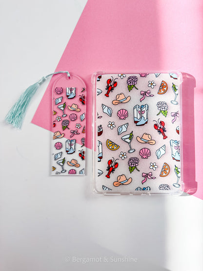 Western Coastal E Reader Case and/or Bookmark [Combined Listing]