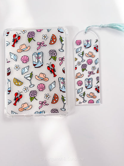 Western Coastal E Reader Case and/or Bookmark [Combined Listing]