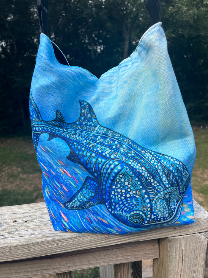 Whale Shark Tote Beach Bag