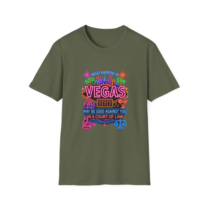 "What Happens in Vegas" Graphic Tee (No Logo)