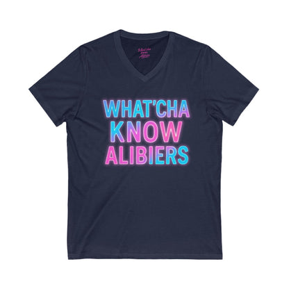 Whatcha Know Alibiers V-Neck Tee, NEW 2025
