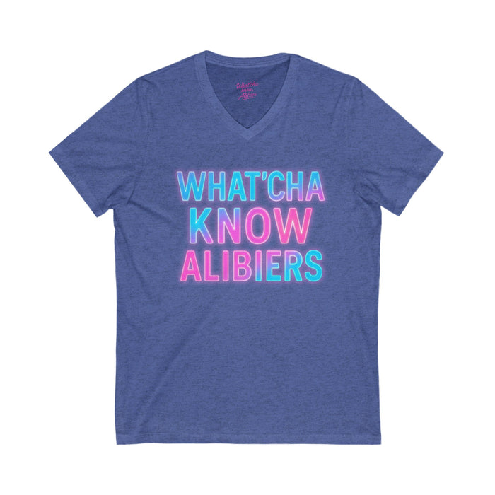 Whatcha Know Alibiers V-Neck Tee, NEW 2025
