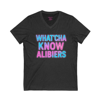 Whatcha Know Alibiers V-Neck Tee, NEW 2025