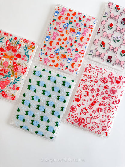 Whimsical Garden Kindle Case and/or Bookmark [Combined Listing] – Floral E-Reader Cover