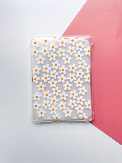 White Daisies E reader Case and/or Bookmark [Combined Listing]