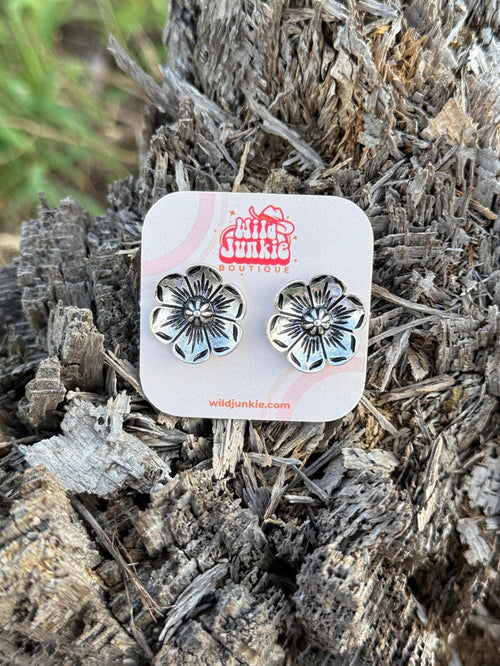 Wild Flower Post Earrings