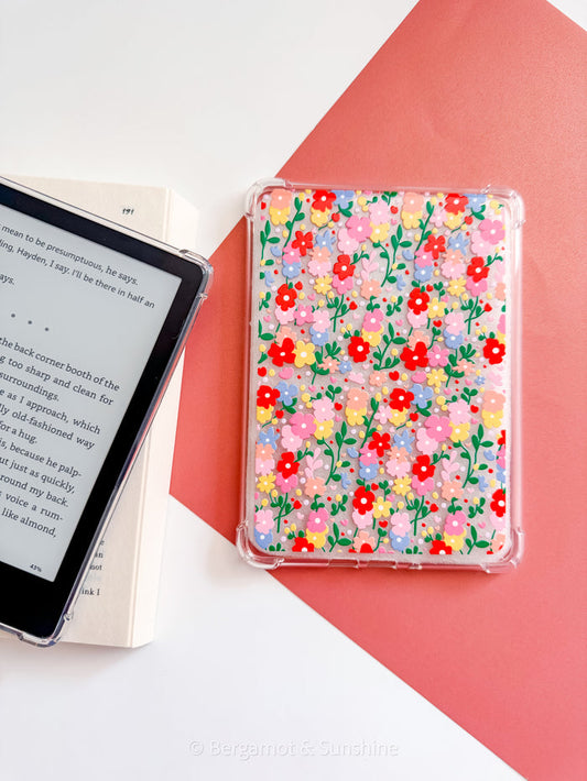 Wildflower Confetti Kindle Paperwhite Case – Floral E-Reader Cover