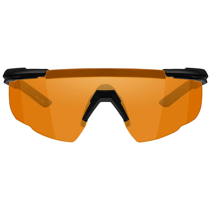 wiley x light rust saber advanced glasses front view