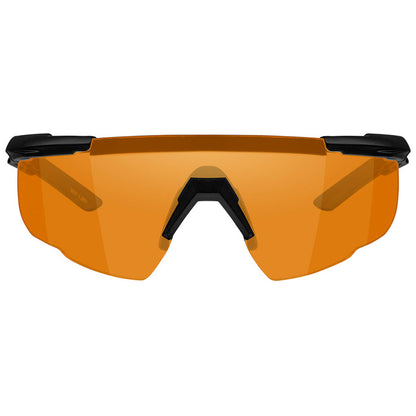 wiley x light rust saber advanced glasses front view