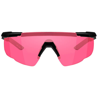 wiley x vermillion saber advanced glasses front view