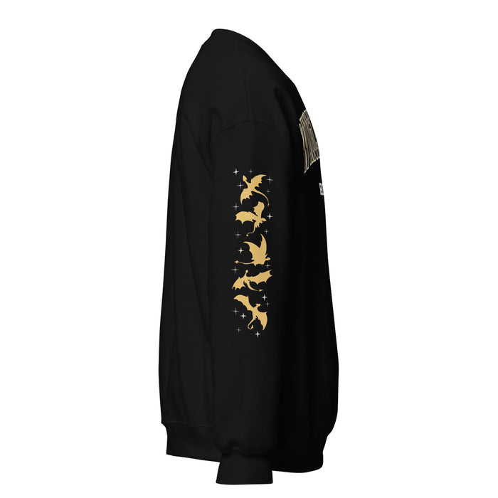 Wingleader Ride or Die Sweatshirt - The Bean Workshop - fourth wing, iron flame, onyx storm, rebecca yarros, sweater, sweatshirt