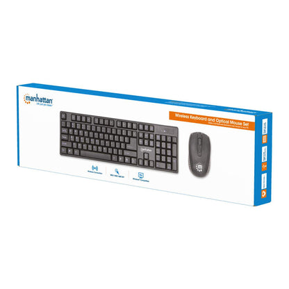 Wireless Keyboard and Optical Mouse Set Packaging Image 2