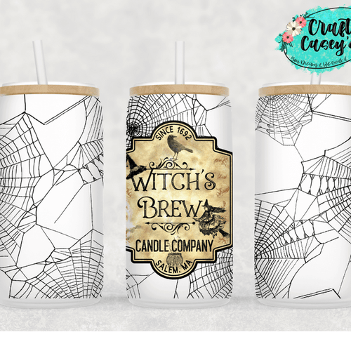 Witches Brew Candle Company- Beer Glass Can