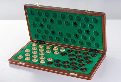 Wooden Checkers 100 squares, International Draughts - Checkers - Chess-House