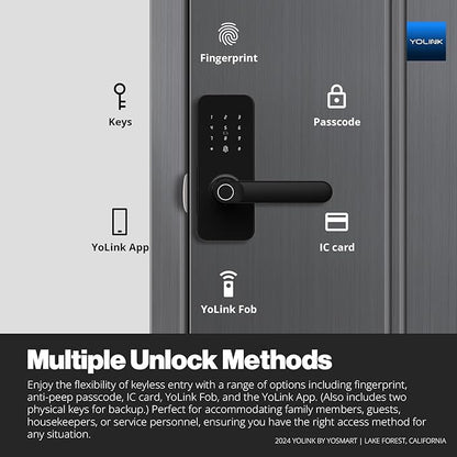 multiple unlock methods
