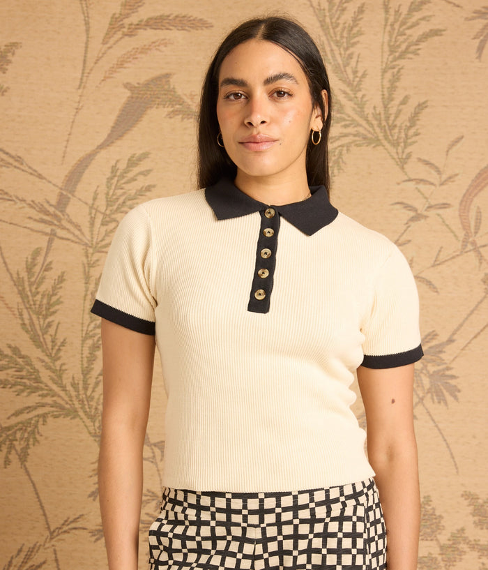 Zuri Knit Polo