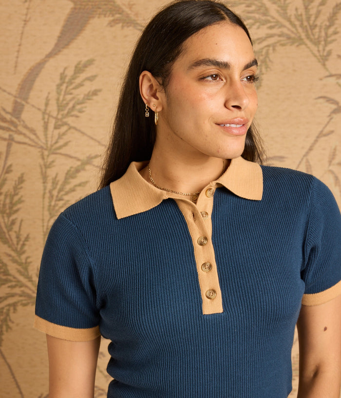 Zuri Knit Polo